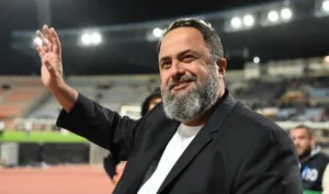 Η παρουσία του Βαγγέλη Μαρινάκη στο κλειστό δείπνο της UEFA